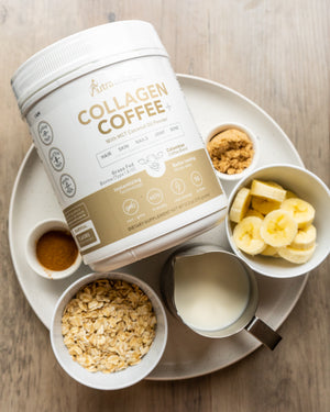 BANANA COFFEE OVERNIGHT OATS