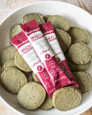 MATCHA SHORT BREAD COOKIES