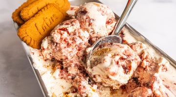 CHERRY BISCOFF ICE CREAM